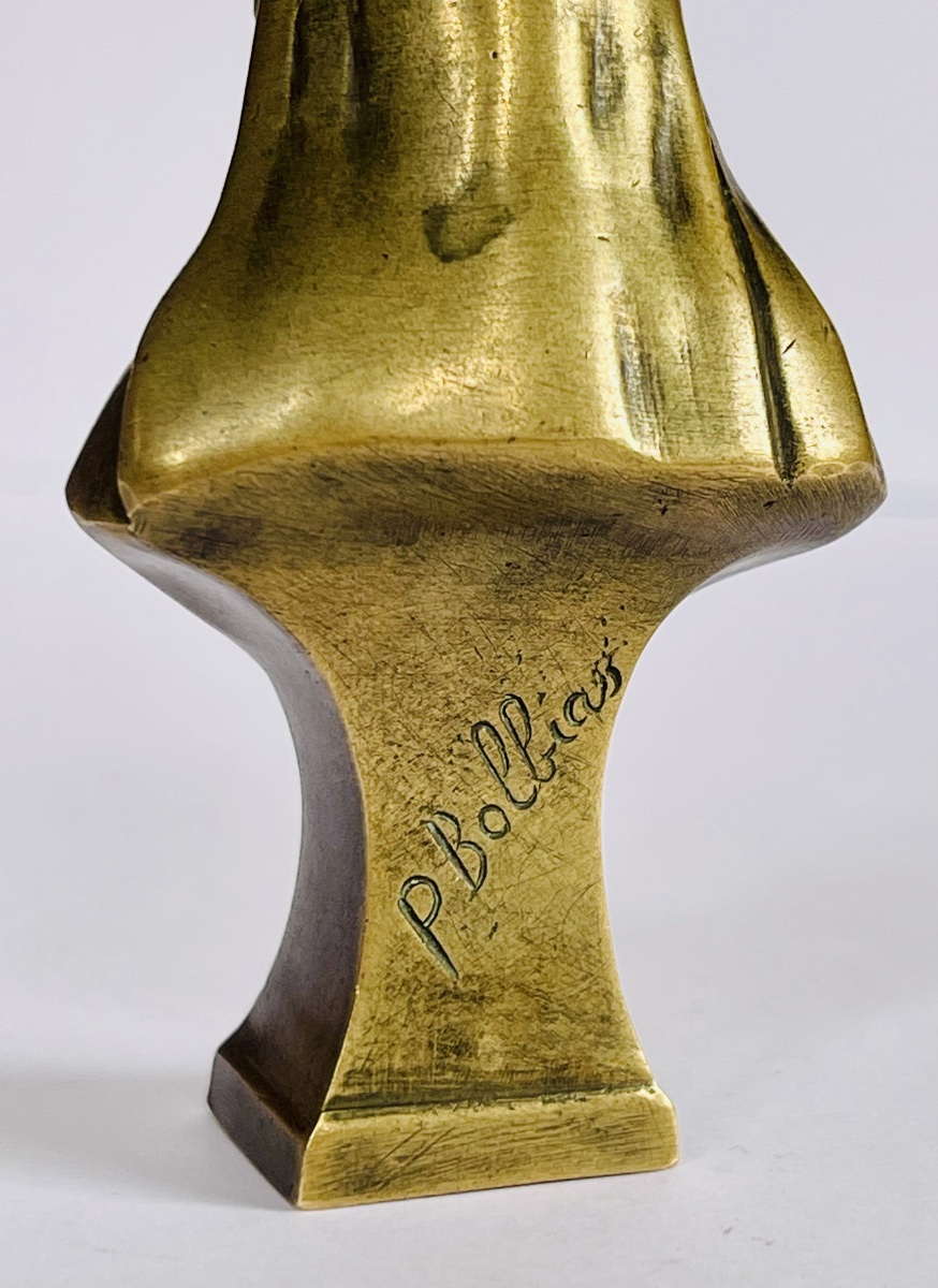 Bronze Seal Signed Bolbias-photo-3